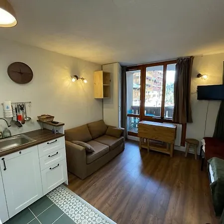 Studio Cosy Aux Pieds Des Pistes Valfrejus Exterior foto