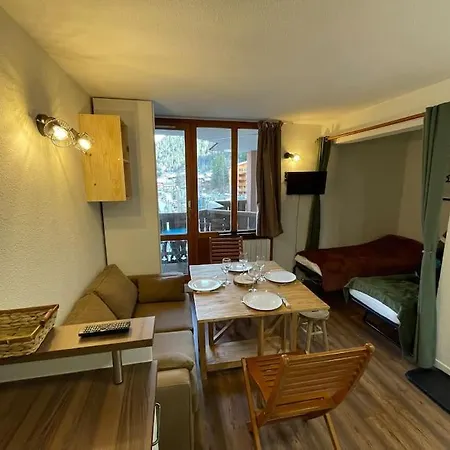 Studio Cosy Aux Pieds Des Pistes Valfrejus Exterior foto